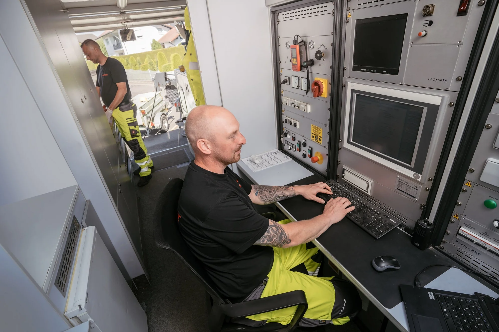 Leistungen für Betonblöcke und Lagerboxen